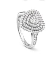 Anneau Salvini Femme Bagliori in Or blanc Diamante 20091616 - 20091616